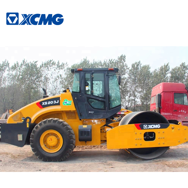 XCMG 20 ton XS203J self propelled vibratory road roller for sale