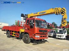 XCMG 5 ton small dump truck with crane price
