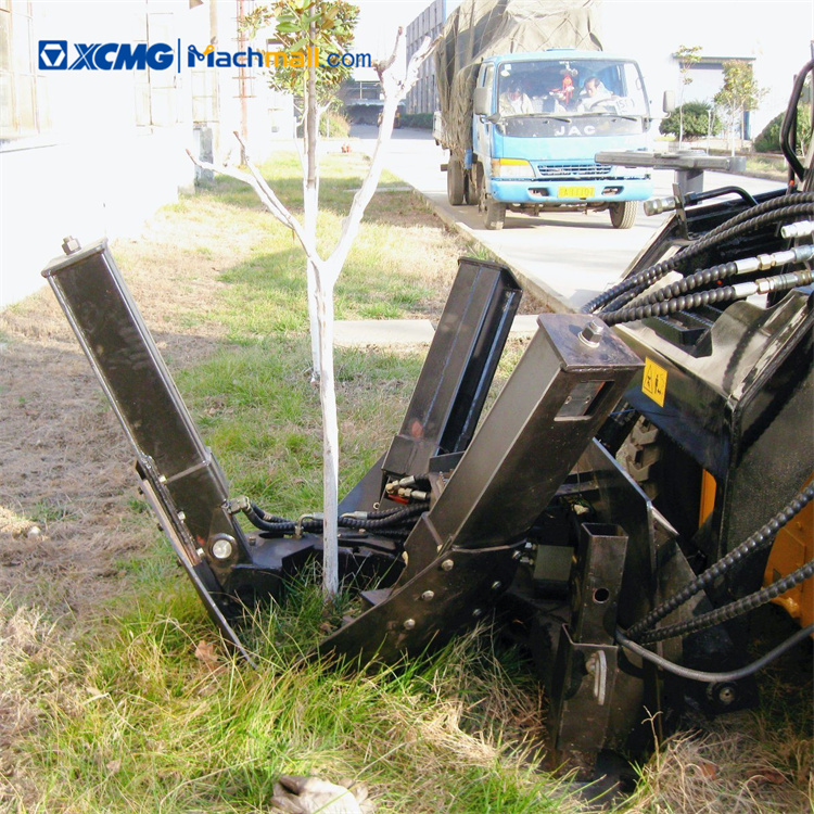 Chinese Wheel Crawler Skid Steer Loader with Tree Spade Attachments price