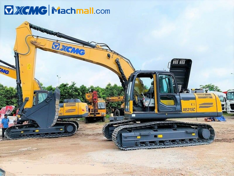 XCMG XE215C 20 ton excavator machine with catalog PDF for sale