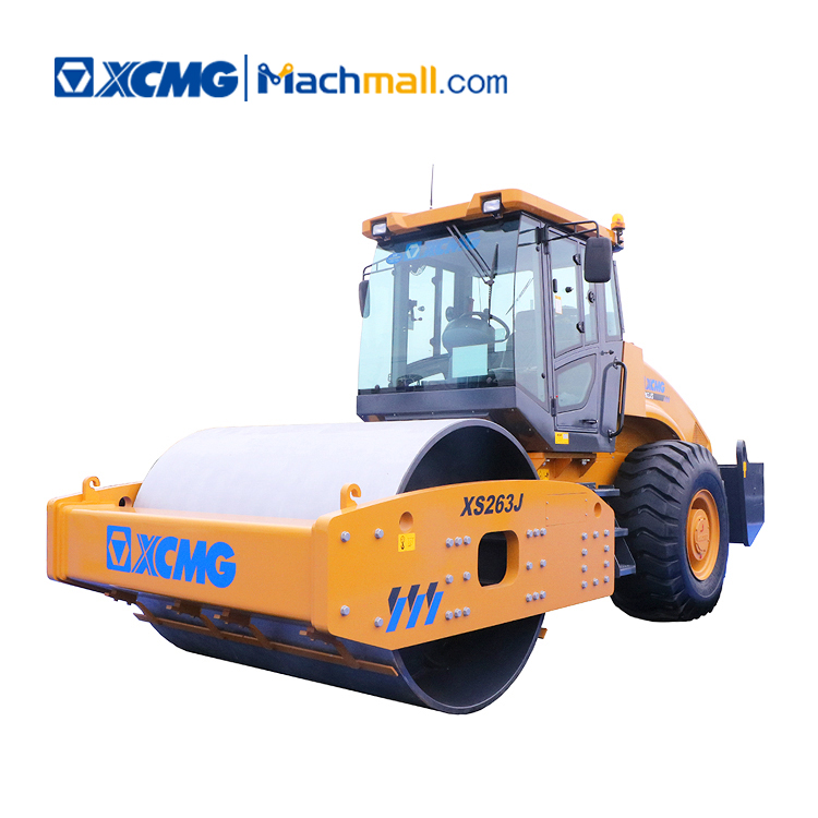 XCMG 26 ton vibratory road roller XS263J for sale