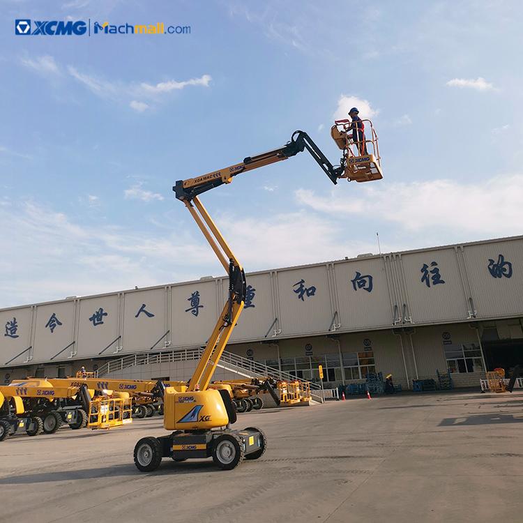 XCMG 16 ton articulated lift platform XGA16AC with PDF catalog price