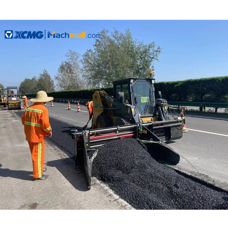 XCMG Skid Steer Loader for Asphalt Concrete Road Paving and Milling