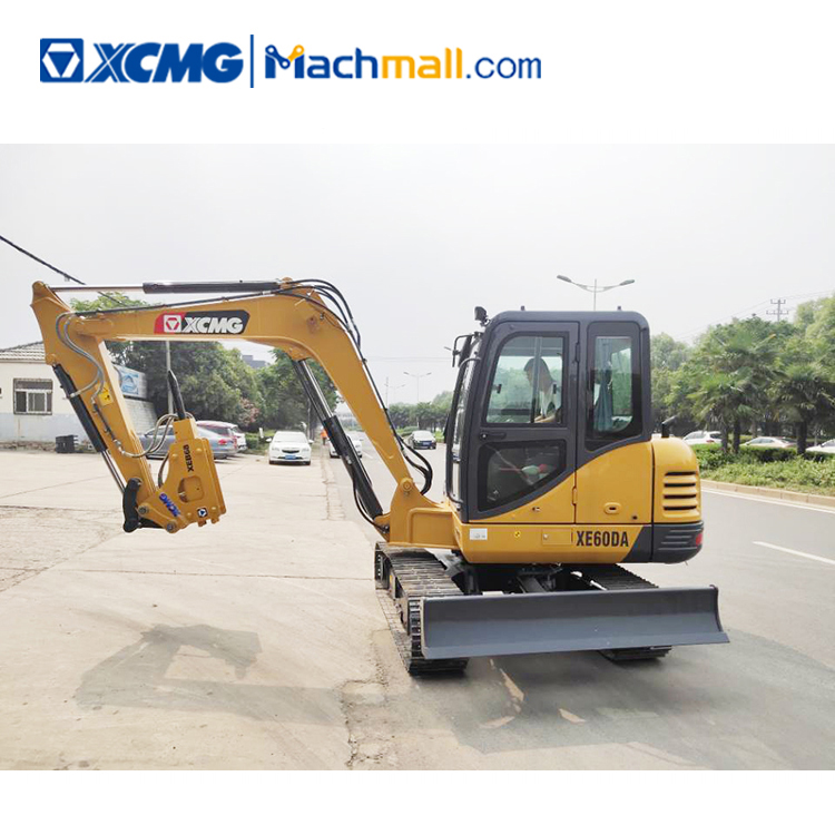 XCMG XE60DA 6 Ton Small Rock Breaker Excavator For Sale