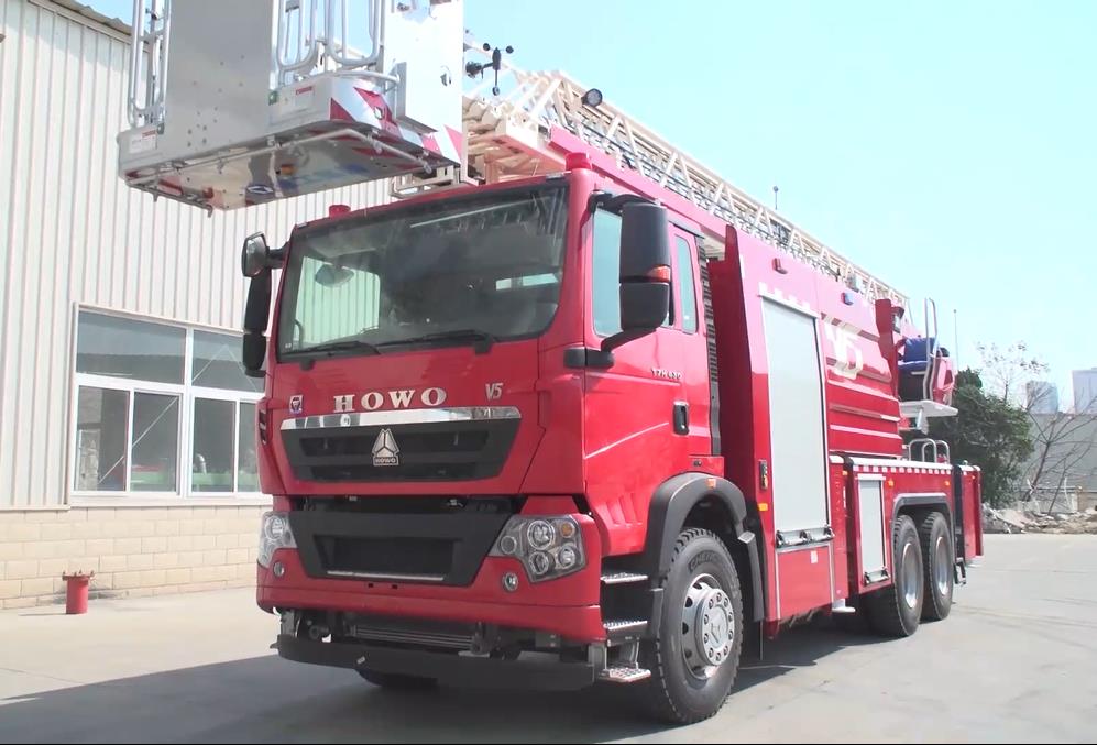 XCMG 32m fire truck YT32M1 turntable ladder ladder price