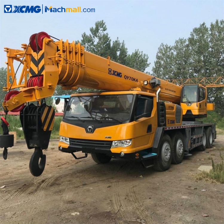 XCMG 70 ton mobile truck crane QY70KA price