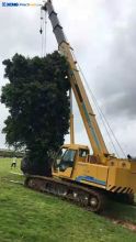 XCMG Construction machinery XGC55T 50 ton mobile telescopic crawler crane for sale