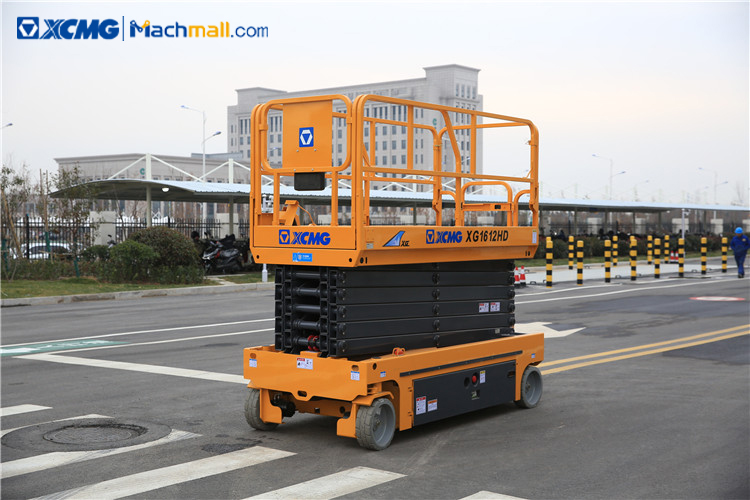 XCMG 16m hydraulic lifting platform XG1612HD with PDF catalog price