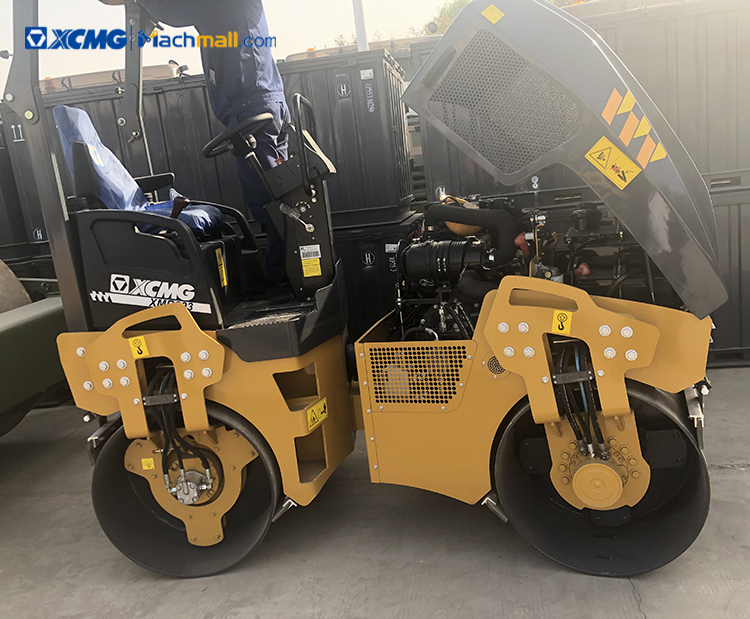 XCMG official 2 ton vibratory roller compactor XMR203 for sale