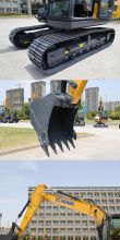 XCMG official XE155DK machinery excavator 15ton hydraulic pump excavator for sale
