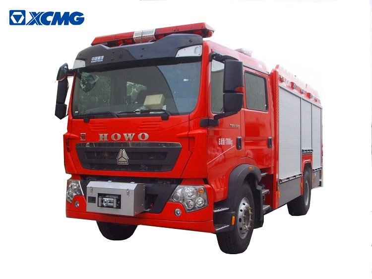 XCMG Official Fire Truck AP50F2 5 ton Compressed Air Fire-extinguishing Foam Tanker new fire fighter trucks for sale