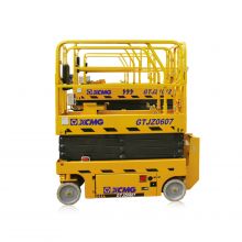 XCMG official 7m height electric mobile scissor lift GTJZ0607 Aerial Work Platform with factory price for sale