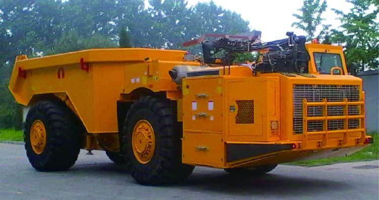 XCMG Official DAM35U 35 ton underground mining truck for sale