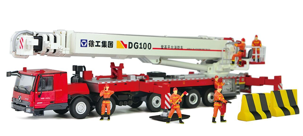 XCMG Official 100m Elevating Aerial Work Platform Fire Truck DG100 for sale