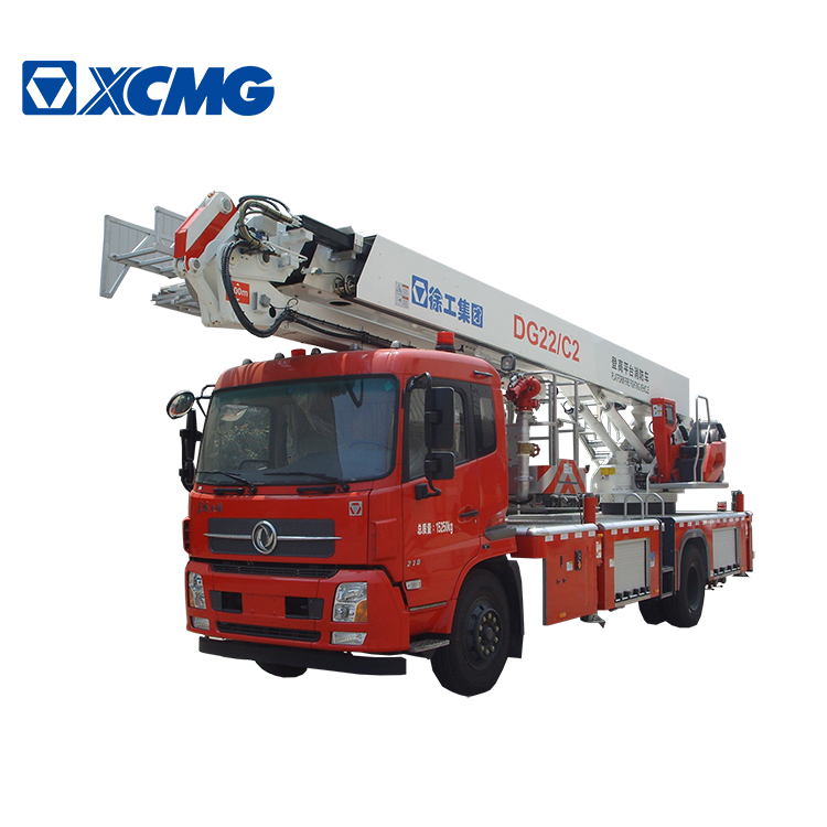 XCMG 4x2 fire rescue truck DG22C2 small mini 22m aerial platform fire truck price for sale