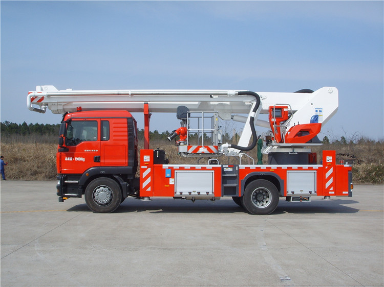 XCMG official Small Fire Truck 32m new aerial platform fire truck DG32K2 firefighting truck for sale