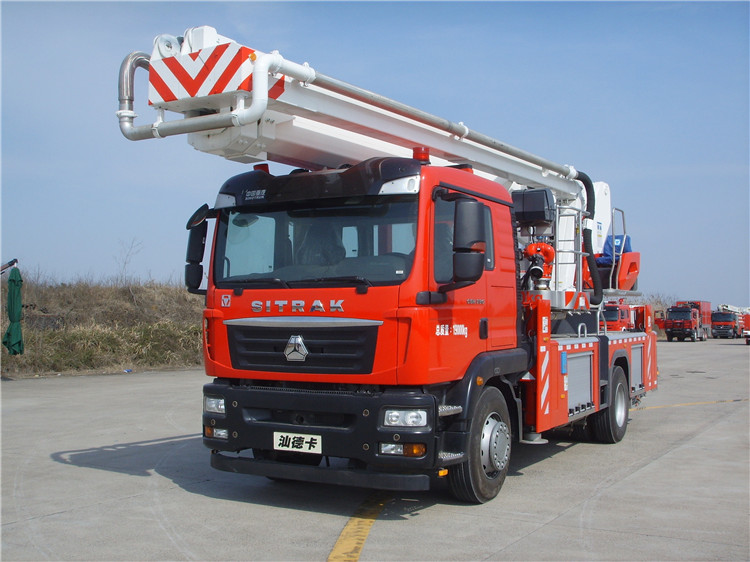 XCMG official rescue fire truck 32m DG32K2 China mini aerial platform fire truck for sale