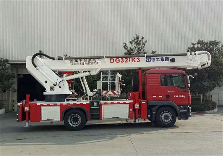 XCMG official Small Fire Truck 32m aerial ladder fire truck DG32K3 firefighting truck for sale