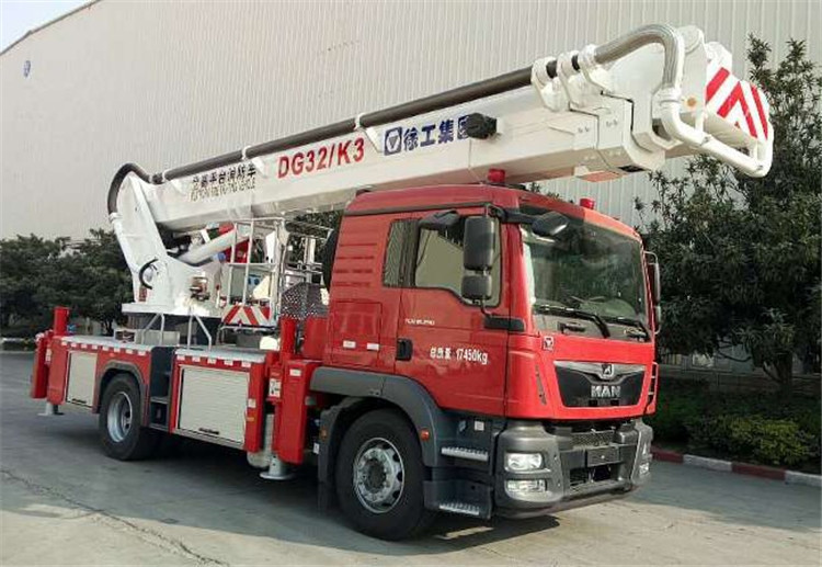 XCMG official 32m 4x2 aerial platform fire fighting truck DG32K3 price