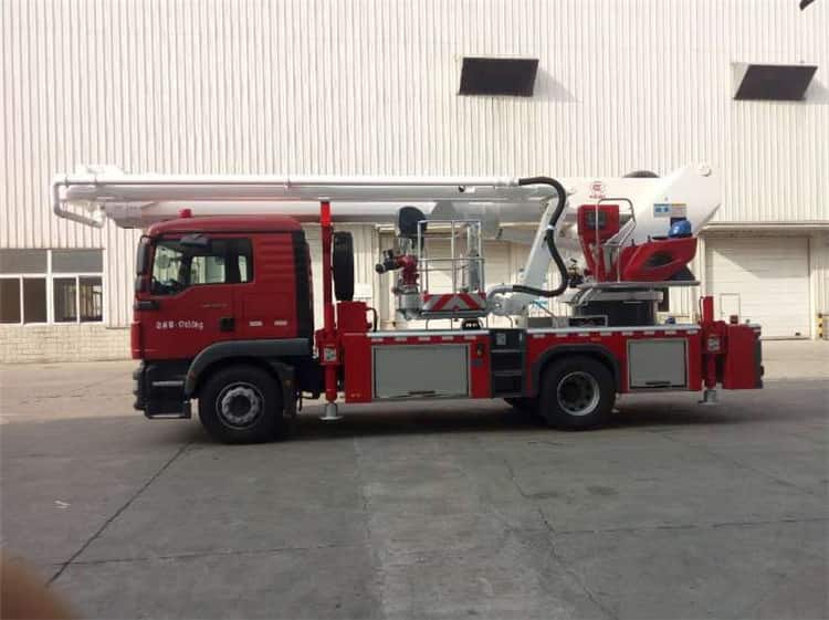 XCMG official Small Fire Truck 32m aerial ladder fire truck DG32K3 firefighting truck for sale