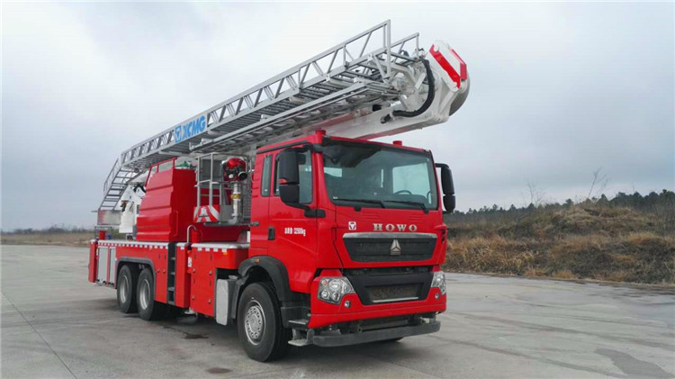 XCMG 34m small fire truck DG34M2 China multifunction aerial platform fire truck for sale