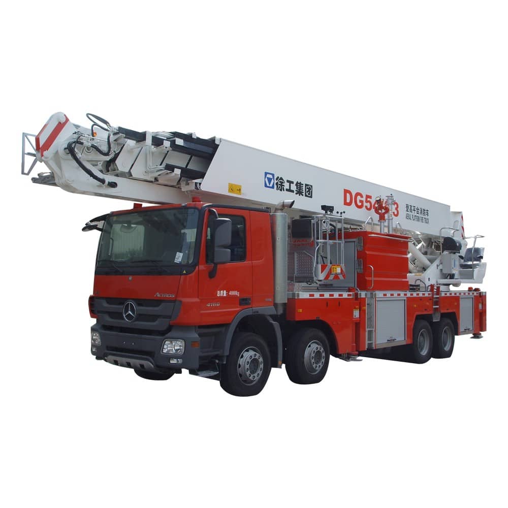 XCMG Official 54m Elevating Aerial Work Platform Fire Truck DG54C3 for sale
