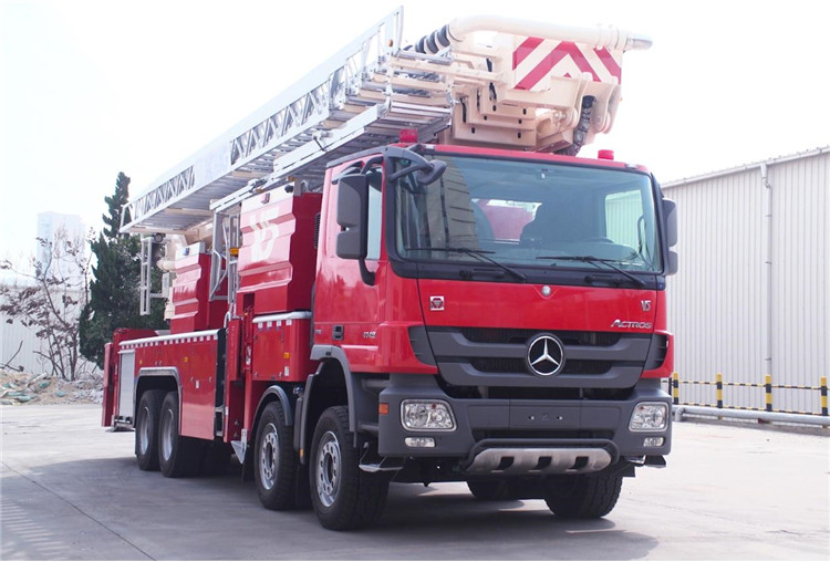 XCMG 54m fire fighting truck DG54M1 hydraulic aerial platform fire truck with Benz chassis for sale