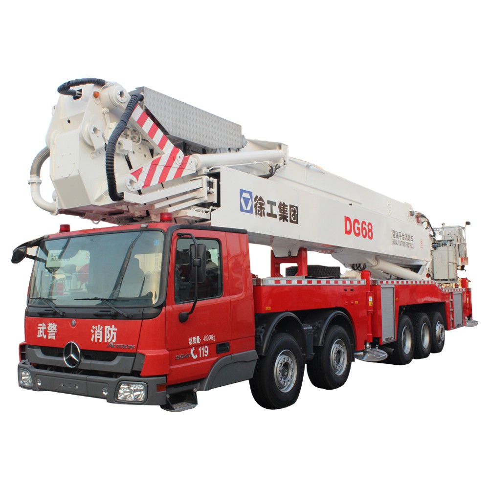 XCMG Official 68m Elevating Aerial Work Platform Fire Truck DG68 for sale