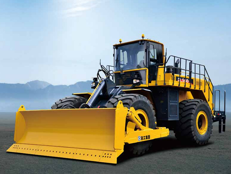 XCMG dozer machine DL560 China 560HP wheel bulldozer dozer with Cummins engine price