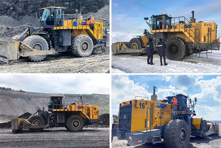 XCMG 560HP bulldozer DL560 China wheel bull dozer with Cummins engine price