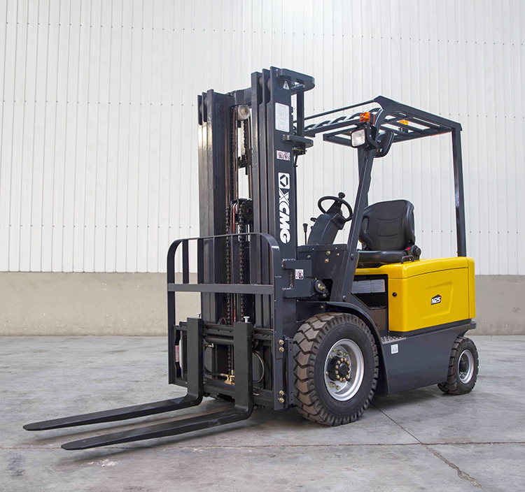 XCMG official manufacturer 3.5 ton forklifts FB35-AZ1 small electric fork lift machine for sale