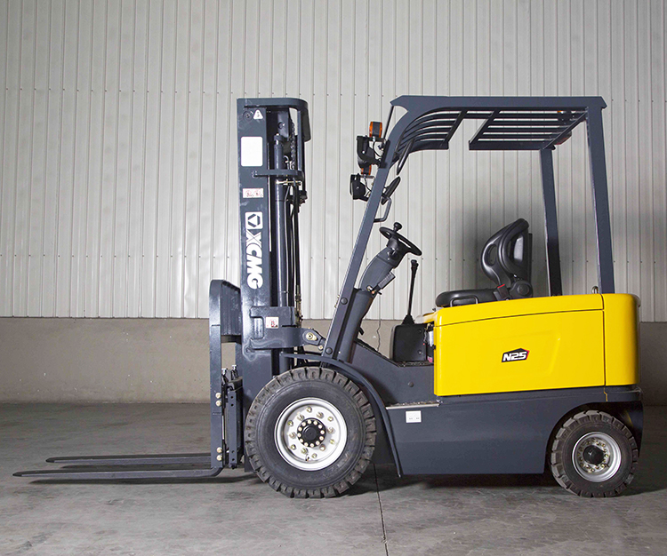 XCMG official manufacturer 3.5 ton forklifts FB35-AZ1 small electric fork lift machine for sale