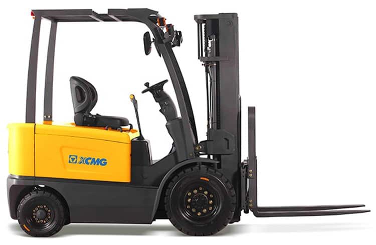 XCMG 2 Ton Forklift Small 4 Wheels Senior Electric Forklift Truck FB20-AZ1 Lifter Forklifts Price