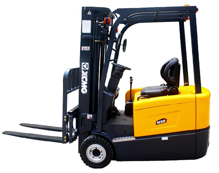 XCMG 3 Wheel Lifter Machine Forklift Electric 2 Ton Mini Fork Lift Truck With FBT18-AZ1 For Sale