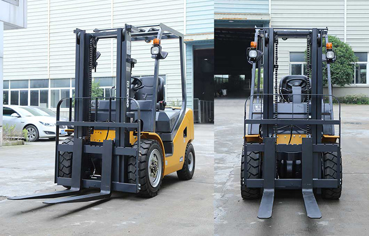 XCMG 2 Ton Forklift Diesel China Small Wheel Forklifts Truck With Japan Forklift Engine FD18T Price