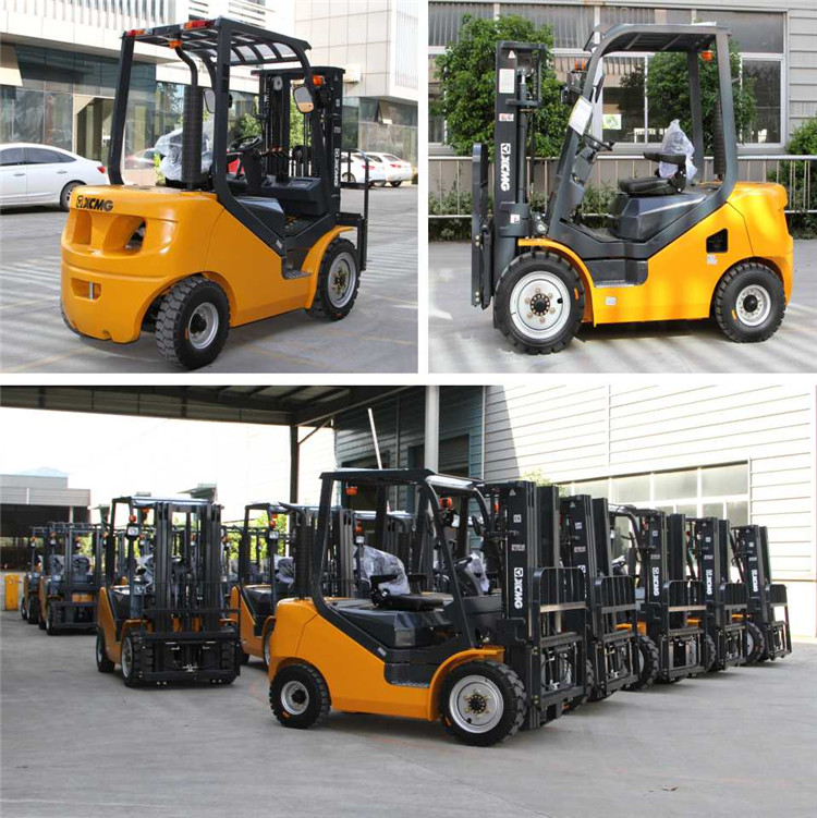 XCMG Diesel Forklift 2 Ton 2.5 Ton 3 Ton 3.5 T Forklift Truck 4x4 Fork Lift Trucks For Sale