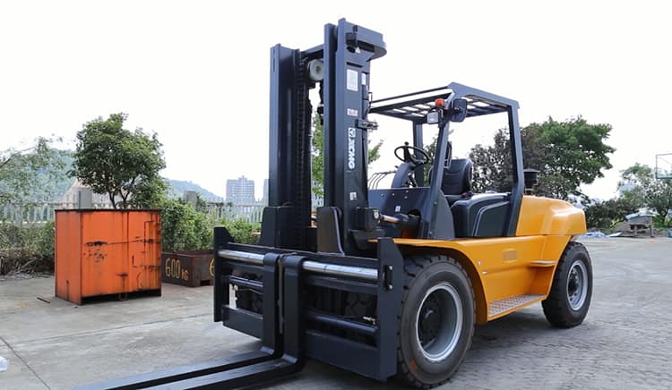 XCMG forklift 7 ton FD70T china new diesel forklift truck with forklift spare parts price