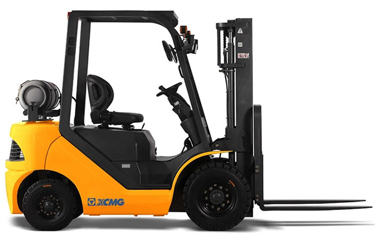 XCMG 1.5 Ton Mini Forklift Truck China Gasoline LPG Fork Lift Trucks FGL15T For Sale