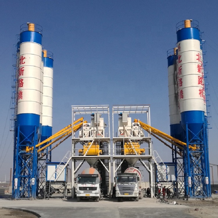 XCMG HLS180V Concrete Machinery Concrete Ready Mix Batch Plant 180m3 Batching Plant For Sale