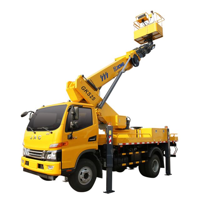 XCMG 9m truck mounted folding XGS5040JGKQ6 aerial platform lifting truck price
