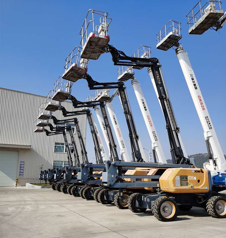 XCMG official 18m cheap articulated boom lift GTBZ18 China discount boom lift equipment on sale