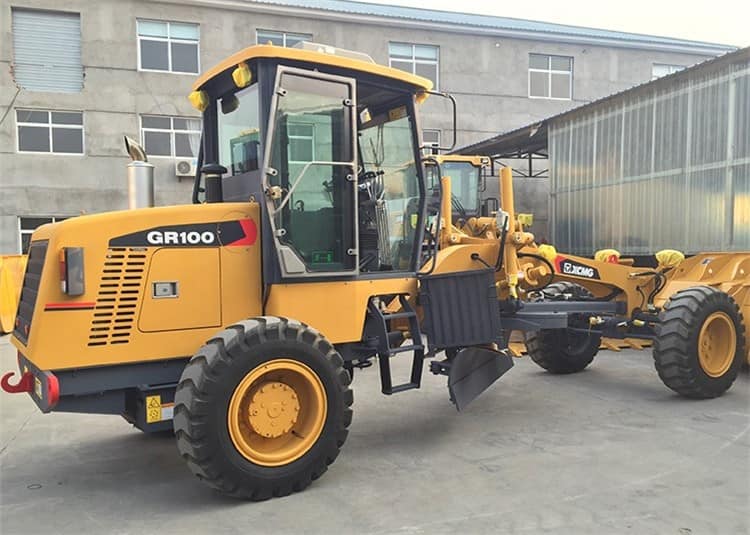 XCMG official mini motor graders GR100 China new 100HP motor grader with Cummins engine for sale