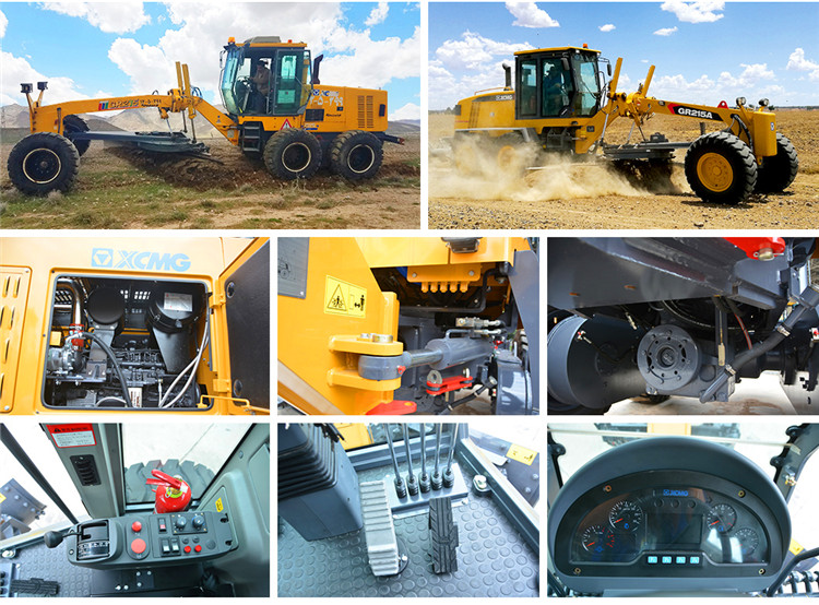 XCMG new road motor graders GR2003 Chinese 16 ton motor grader machine with Cummins engine for sale