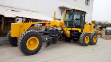 XCMG factory motor grader GR180 with ripper and blade for sale