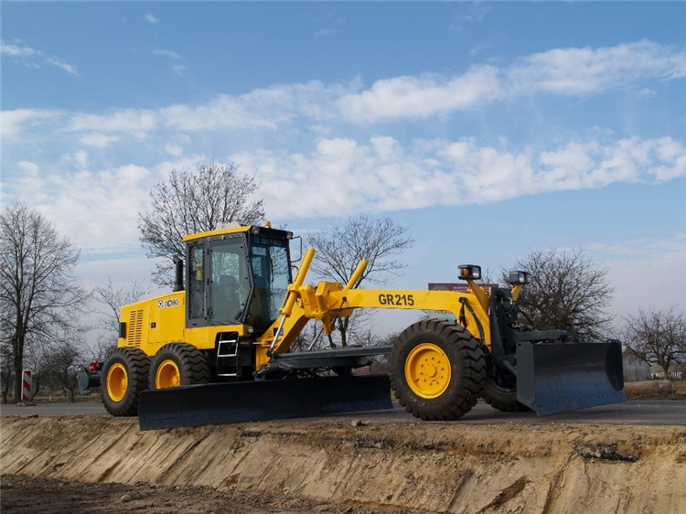 XCMG 215hp Grader Motor GR215 China Motor Grader Road Construction With Cummins Engine Price