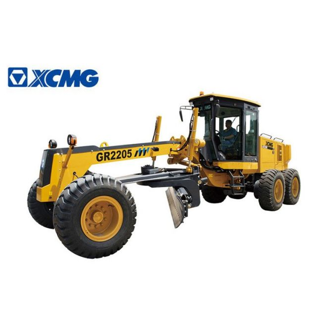 XCMG Motor Graders 220 HP China Road Construction Machines GR2205 With Hydraulic Pump Price