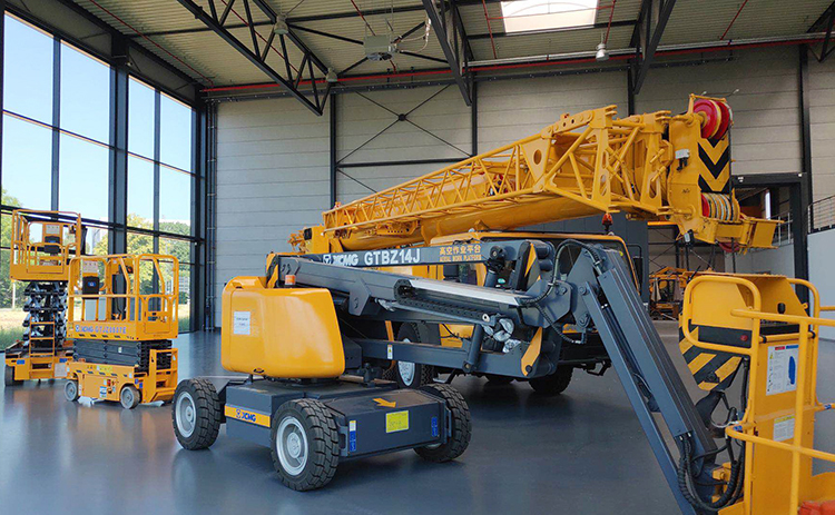 XCMG official 14m China electric articulating boom lift GTBZ14J self-propelled equipment price