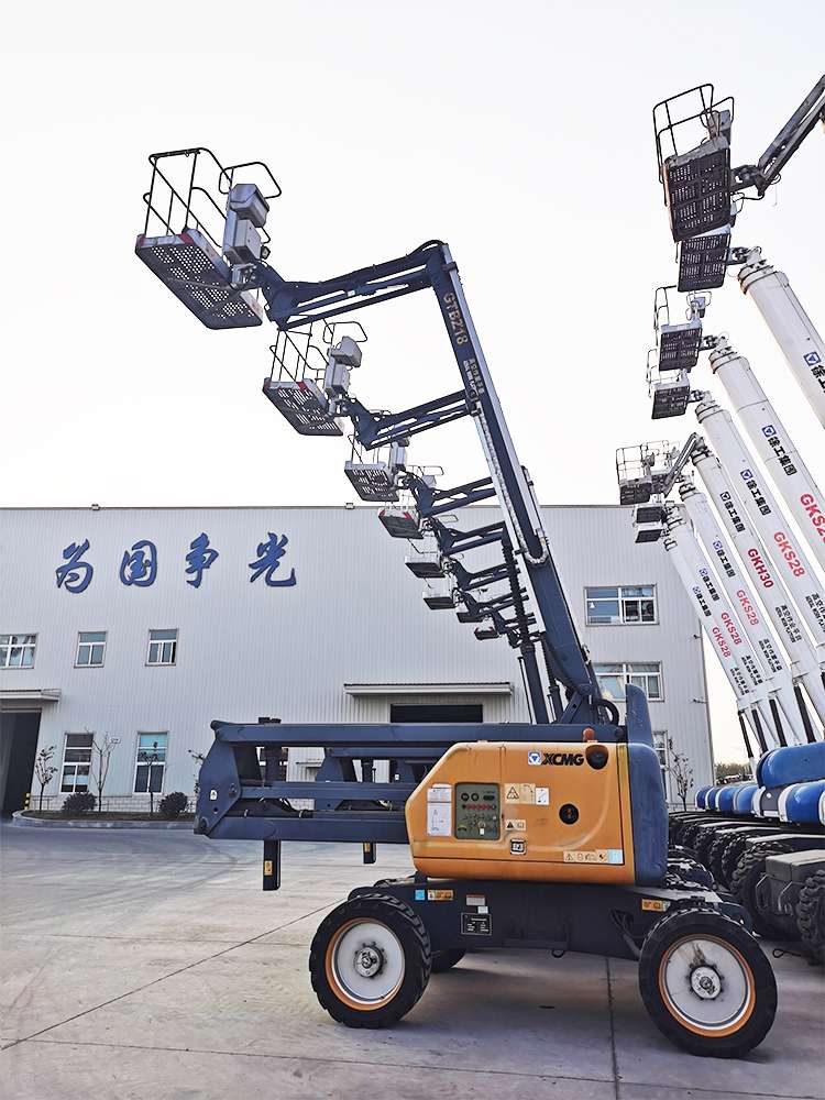 XCMG official 18m cheap articulated boom lift GTBZ18 China discount boom lift equipment on sale