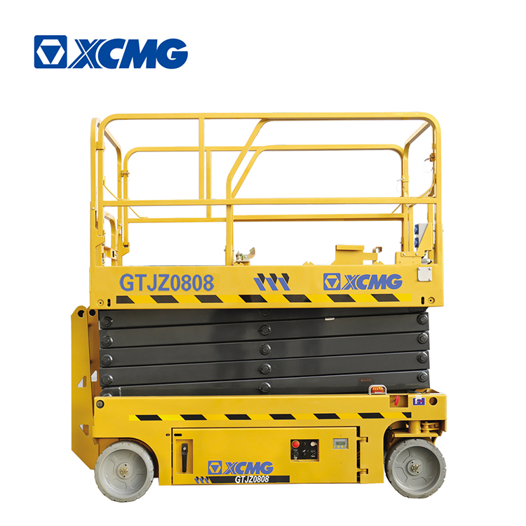 XCMG Official 8m Hydraulic Scissor Lift GTJZ0808 China Electric Aerial Working Platform price for sale