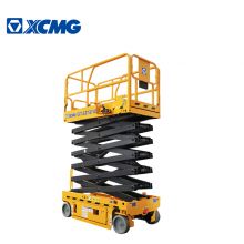 XCMG official 12m hydraulic drive self-propelled mobile scissor lift table GTJZ1212 aerial working platform for sale